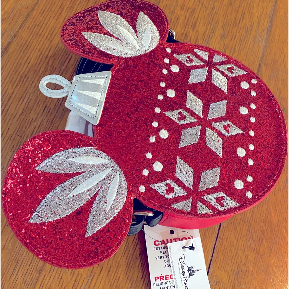 Retired Disney park icon Christmas crossbody bag
